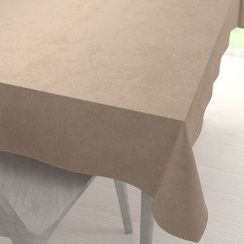 Velký sametový obdélníkový ubrus Velvet Premium SVP-042 Béžovohnědý - Biante.cz