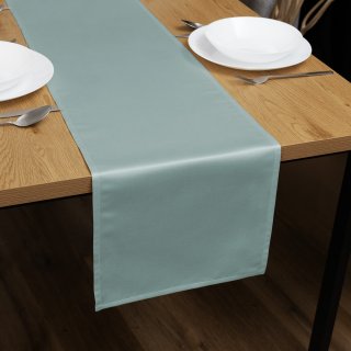 Saténový běhoun na stůl polyesterový Satén LUX-003 Ledově zelený - Biante.cz Saténový běhoun na stůl polyesterový Satén LUX-003 Ledově zelený - Biante.cz