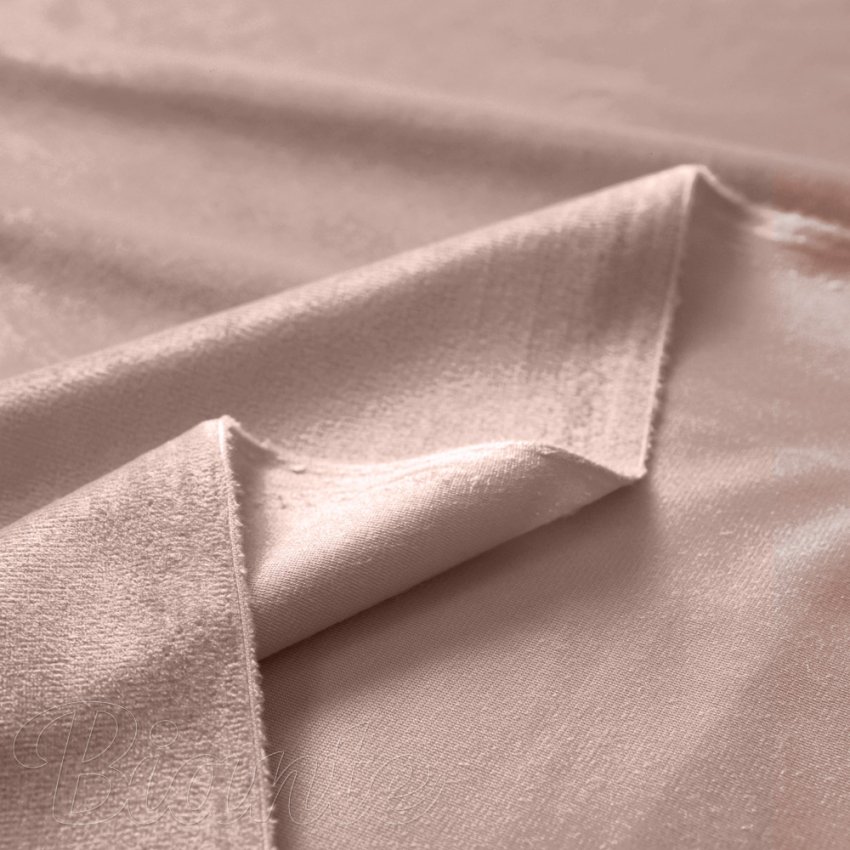 Sametová látka Velvet Premium SVP-043 Pudrově růžová - šířka 300 cm - detail 5 - Biante.cz
