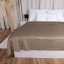 Sametový přehoz na postel Velvet Premium SVP-005 Světle hnědý - Biante.cz
