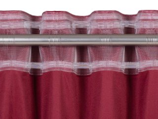 Řasící stuha na háčky nebo na tyčku RS-021 vlnky - šířka 10 cm - řasení 1:2 - Biante.cz