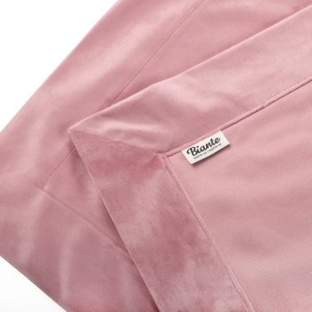 Sametový přehoz/běhoun na postel Velvet Premium SVP-033 Starorůžový - detail 1 - Biante.cz