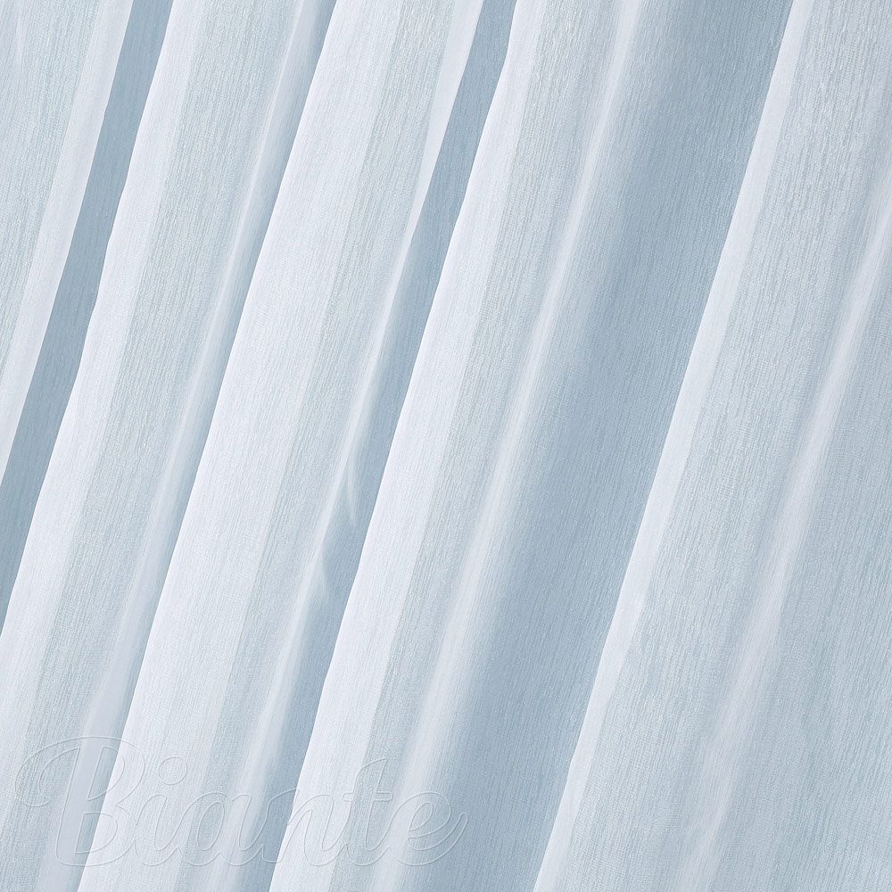 Voál bílý melírovaný bez olůvka ZAC-012 výška 300 cm - detail 4 - Biante.cz