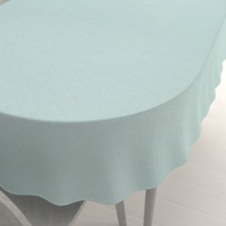 Teflonový oválný ubrus Milano TF-050 - světle mentolový - Biante.cz