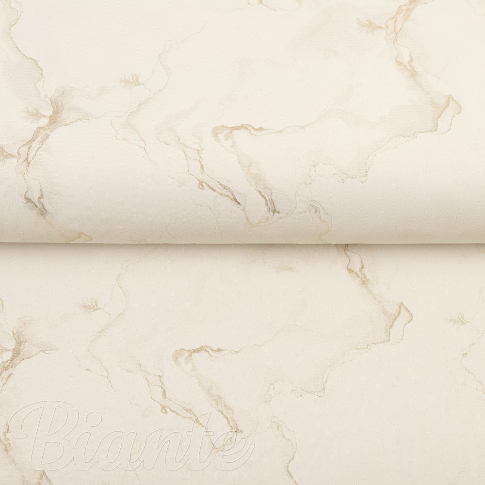 Zamatová látka Isabela IBL-017 Zlatý/dymový mramor na smotanovom - šírka 280 cm - Biante.sk