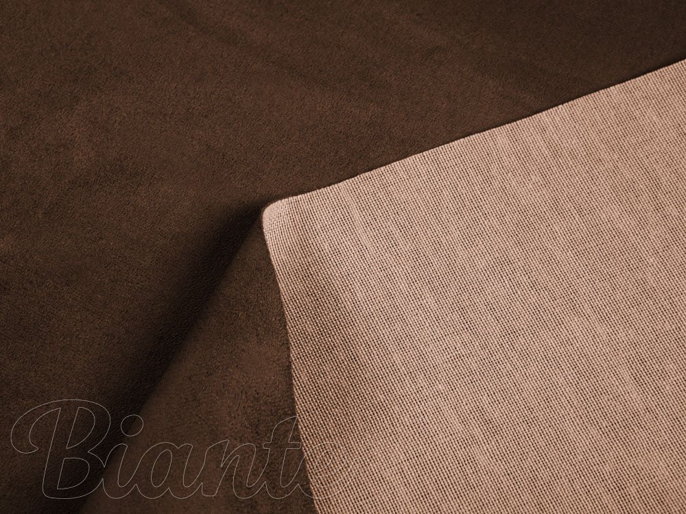 Potahová látka/imitace broušené kůže Alcantara ALC-013 Hnědá - šířka 145 cm - detail 5 - Biante.cz Potahová látka/imitace broušené kůže Alcantara ALC-013 Hnědá - šířka 145 cm - detail 5 - Biante.cz