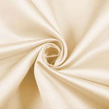 Látka polyesterový satén LUX-032 Krémová - šířka 150 cm - detail 1 - Biante.cz Látka polyesterový satén LUX-032 Krémová - šířka 150 cm - detail 1 - Biante.cz