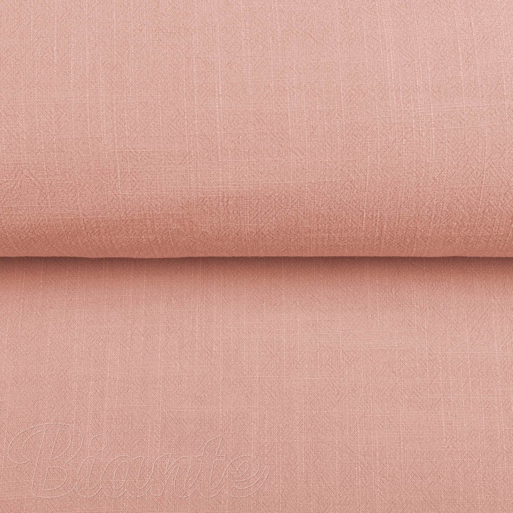 Lněná látka LEN-021 Světle starorůžová - metráž šířka 140 cm - detail 3 - Biante.cz