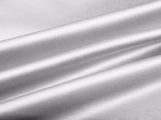 Látka polyesterový satén LUX-034 Svetlo strieborná - šírka 150 cm - Biante.sk