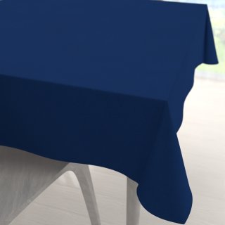 Velký dekorační čtvercový ubrus BKS-411 Námořnická modrá - Biante.cz