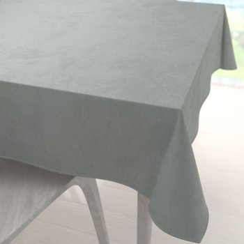 Sametový čtvercový ubrus Velvet Premium SVP-046 Světle šedý - Biante.cz