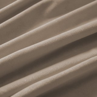 Sametová látka Velvet Premium SVP-042 Béžovohnědá - šířka 280 cm - detail 4 - Biante.cz