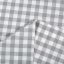 Dekorační látka Rebeka RE-019 Šedo-bílá kostka střední - šířka 140 cm - detail 3 - Biante.cz