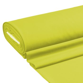 Dekorační jednobarevná látka Rongo RG-026 Žlutozelená - šířka 150 cm - detail 1 - Biante.cz