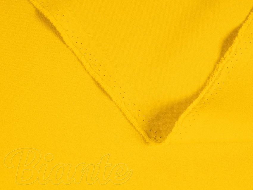 Dekorační jednobarevná látka Rongo RG-029 Sytě žlutá - šířka 150 cm - detail 2 - Biante.cz