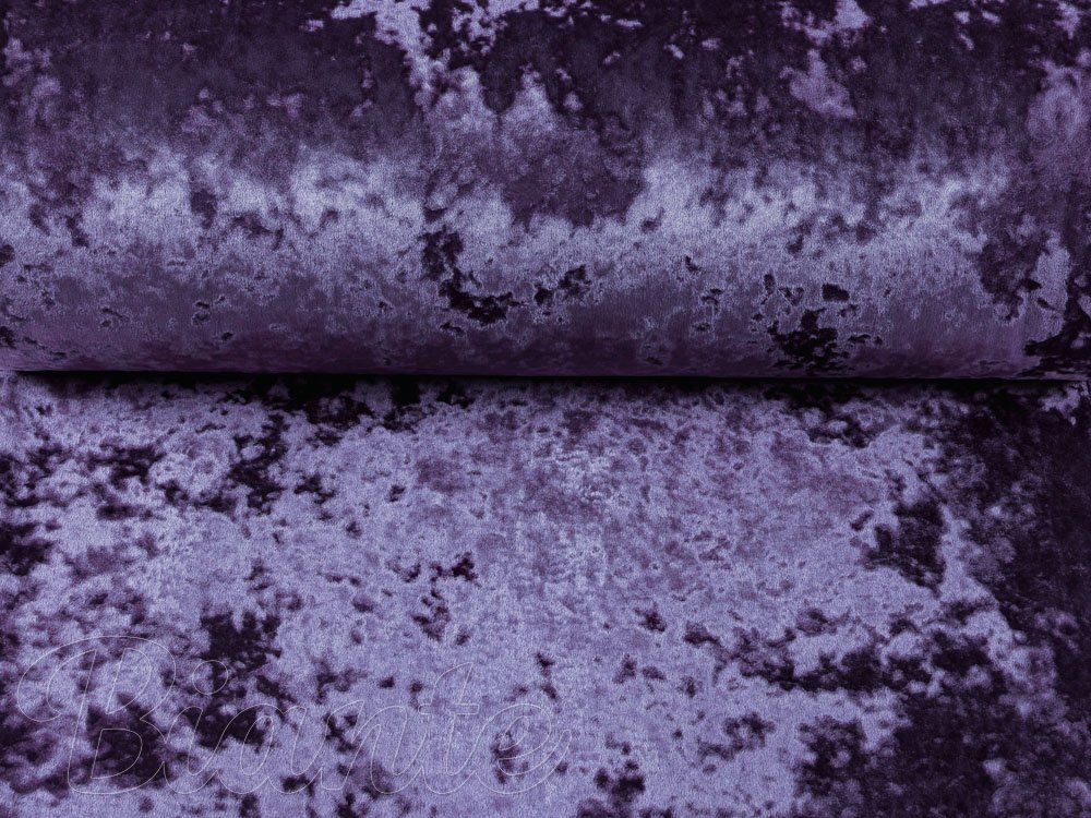 Dekorační látka mačkaný samet Diana DI-006 Tmavě fialová - šířka 155 cm - detail 4 - Biante.cz Dekorační látka mačkaný samet Diana DI-006 Tmavě fialová - šířka 155 cm - detail 4 - Biante.cz