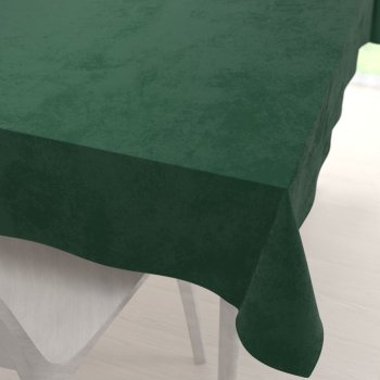 Velký sametový obdélníkový ubrus Velvet Premium SVP-012 Zelený - Biante.cz