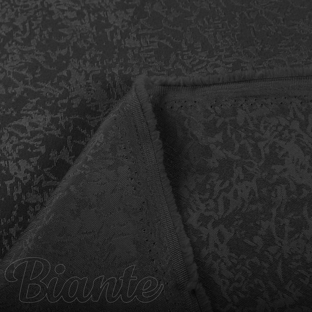 Teflonová látka na ubrusy TF-098 Venezia černá - šířka 320 cm - detail 5 - Biante.cz