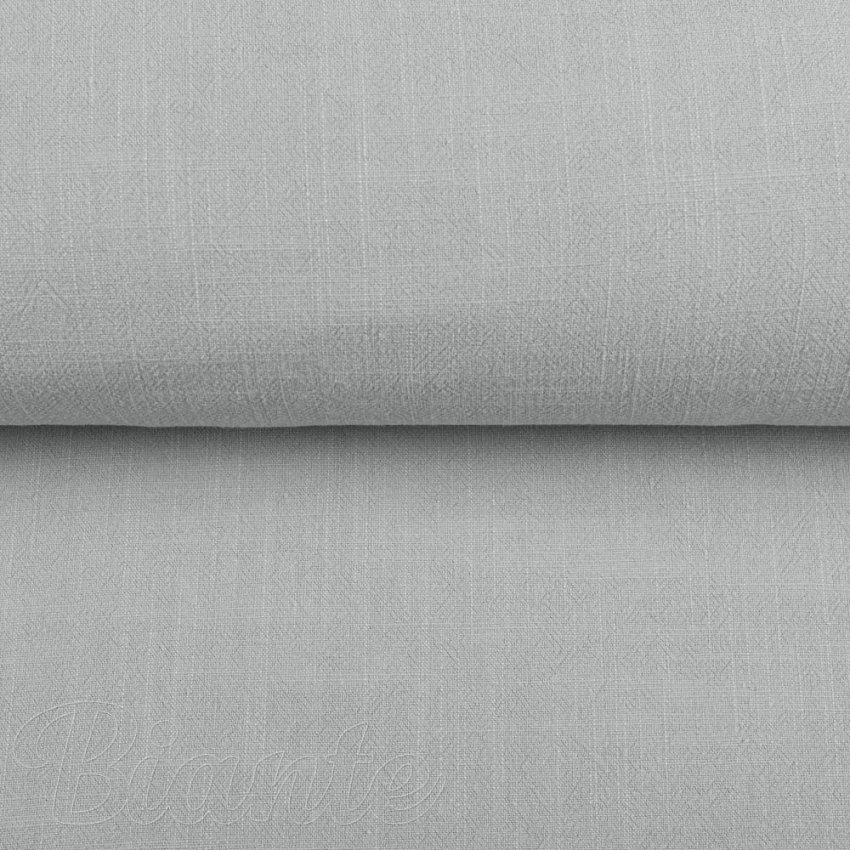 Lněná látka LEN-007 Šedá - metráž šířka 140 cm - detail 3 - Biante.cz