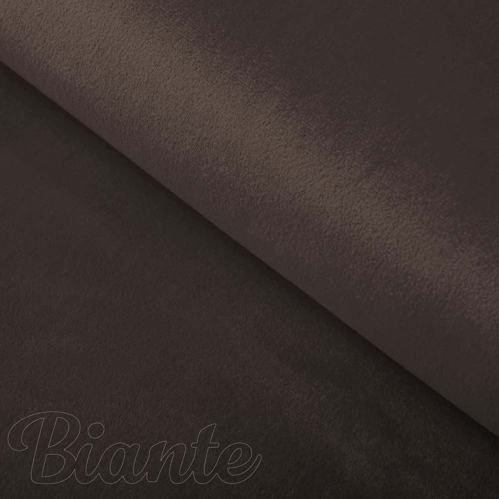 Sametová látka Velvet Premium SVP-016 Tmavě hnědá - šířka 145 cm a 280 cm - Biante.cz