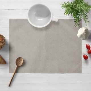 Prostírání na stůl/imitace broušené kůže Alcantara ALC-014 Světle šedé - Biante.cz