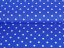 Dekorační látka Leona LN-022 Bílé puntíky na sytě modrém - šířka 140 cm - detail 4 - Biante.cz