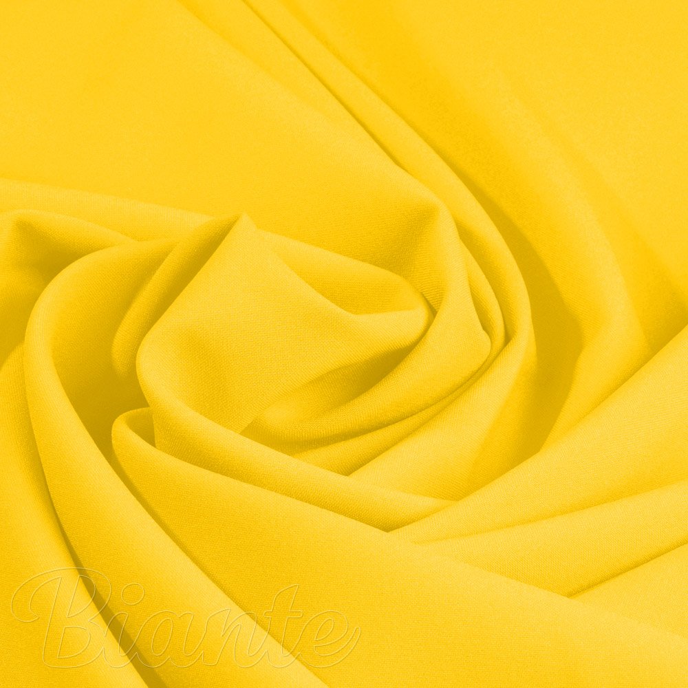 Dekorační jednobarevná látka Rongo RG-029 Sytě žlutá - šířka 150 cm - Biante.cz
