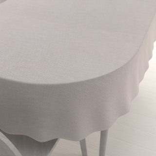 Teflonový oválný ubrus TF-066 Béžový režný - Biante.cz