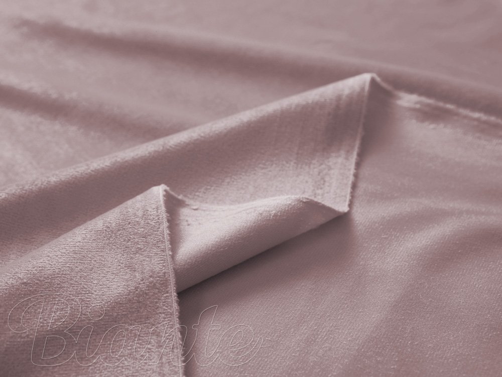 Sametová látka Velvet Premium SVP-031 Tmavě starorůžová - šířka 145 cm - detail 5 - Biante.cz