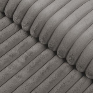 Plyš/umělá kožešina PL-008 Šedá - šířka 150 cm - Biante.cz
