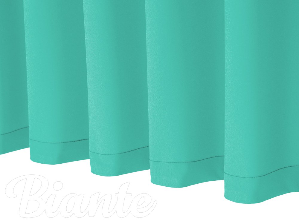 Dekorační závěs Rongo RG-093 Světle tyrkysový - detail 1 - Biante.cz