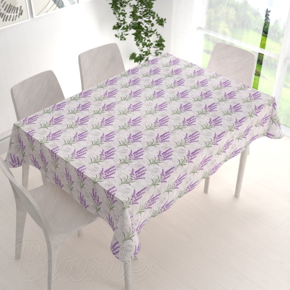 Dekorační obdélníkový ubrus PML-033 Provence levandule - detail 1 - Biante.cz