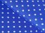 Dekorační látka Leona LN-022 Bílé puntíky na sytě modrém - šířka 140 cm - detail 1 - Biante.cz