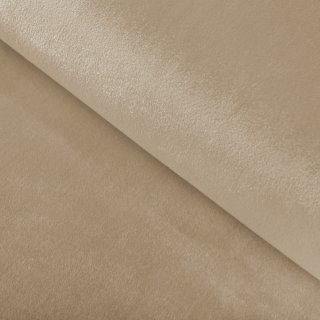 Sametová látka Velvet Premium SVP-026 Kávově béžová - šířka 145 cm - Biante.cz