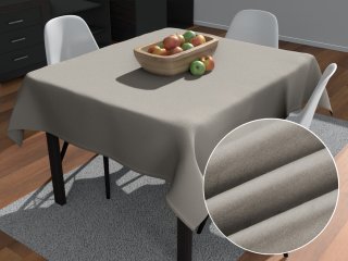 Čtvercový ubrus/imitace broušené kůže Alcantara ALC-014 Světle šedý - Biante.cz Čtvercový ubrus/imitace broušené kůže Alcantara ALC-014 Světle šedý - Biante.cz