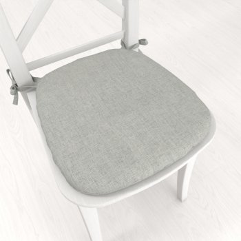 Oblý podsedák BKW-208 Šedé žíhání - 39x37x3 cm - Biante.cz Oblý podsedák BKW-208 Šedé žíhání - 39x37x3 cm - Biante.cz