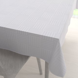 Dekoračný obdĺžnikový obrus Monako PM-124 Pruhovaná šachovnica biela - Biante.sk Dekoračný obdĺžnikový obrus Monako PM-124 Pruhovaná šachovnica biela - Biante.sk