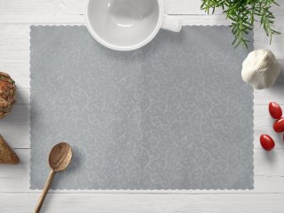 Teflonové prostírání na stůl TF-086 Ornamenty na šedém - Biante.cz Teflonové prostírání na stůl TF-086 Ornamenty na šedém - Biante.cz