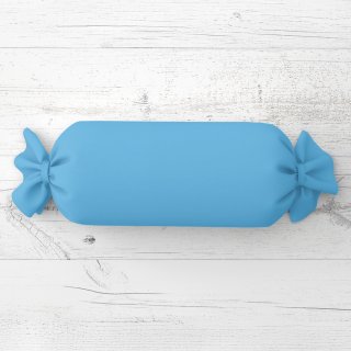 Polštář válec bonbon Rongo RG-065 Světle modrý - Biante.cz Polštář válec bonbon Rongo RG-065 Světle modrý - Biante.cz