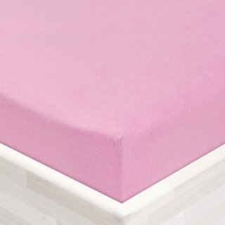 Jersey napínací prostěradlo JR-008 Růžová lila - Biante.cz