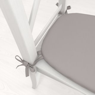 Oblý podsedák Rongo RG-101 Světle šedý - 39x37x3 cm - detail 1 - Biante.cz