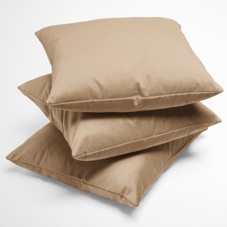 Sametový povlak na polštář Velvet Premium SVP-006 Pískově béžový - detail 1 - Biante.cz