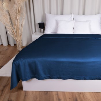 Sametový přehoz na postel Velvet Premium SVP-029 Námořnická modrá - Biante.cz Sametový přehoz na postel Velvet Premium SVP-029 Námořnická modrá - Biante.cz