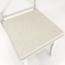 Čtvercový podsedák BKW-207 Pískový žíhaný - 38x38x3 cm - Biante.cz