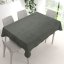 Sametový obdélníkový ubrus Velvet Premium SVP-021 Tmavě šedozelený - detail 1 - Biante.cz