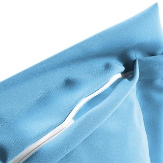 Dekoračná obliečka na vankúš s lemom Rongo RG-065 Svetlo modrá - detail 1 - Biante.sk Dekoračná obliečka na vankúš s lemom Rongo RG-065 Svetlo modrá - detail 1 - Biante.sk
