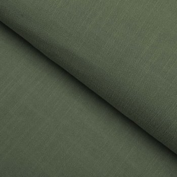 Lněná látka LEN-020 Khaki zelená - metráž šířka 140 cm - detail 2 - Biante.cz Lněná látka LEN-020 Khaki zelená - metráž šířka 140 cm - detail 2 - Biante.cz