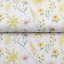 Teflonová látka na ubrusy TF-135 Malované žluto-zelené luční kvítí na bílém - šířka 155 cm - detail 4 - Biante.cz