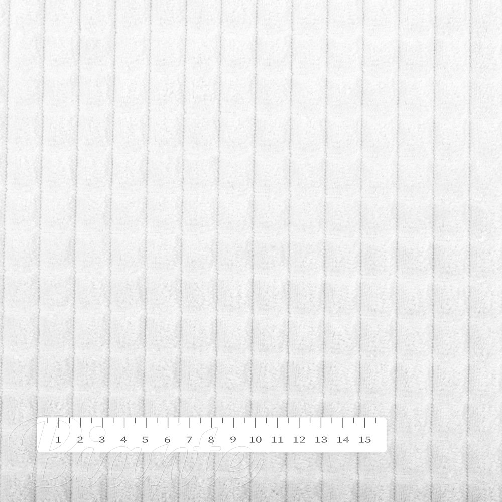 Látka Minky kostky MKK-007 Bílá - šířka 165 cm - detail 6 - Biante.cz