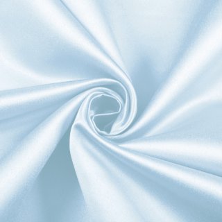 Látka polyesterový satén LUX-062 Světle modrá - šířka 150 cm - detail 1 - Biante.cz